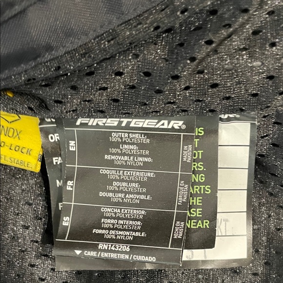 Women's Black and Pink Performance Motorcycle Jacket - Picture 5 of 6